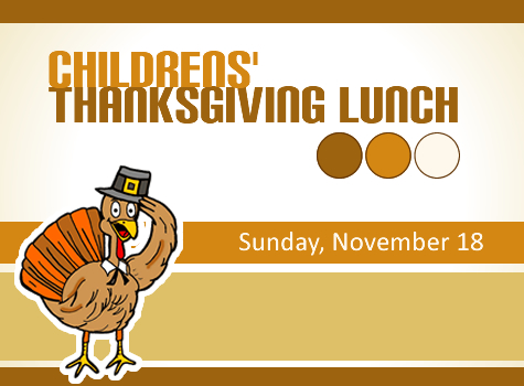 Childrens Thanksgiving Luncheon